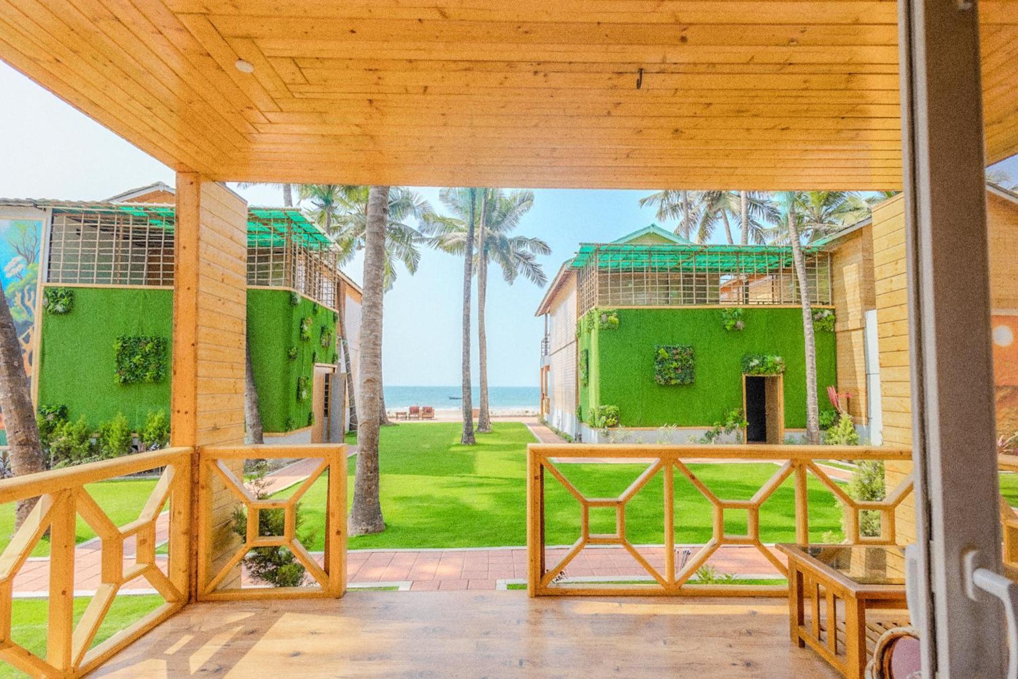 The O2H Agonda Beach Resort Ngoại thất bức ảnh